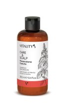 Укрепляющий шампунь против выпадения волос с кофеином и экстрактом мяты